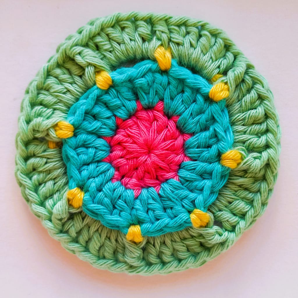 round 4 of the pattern completed