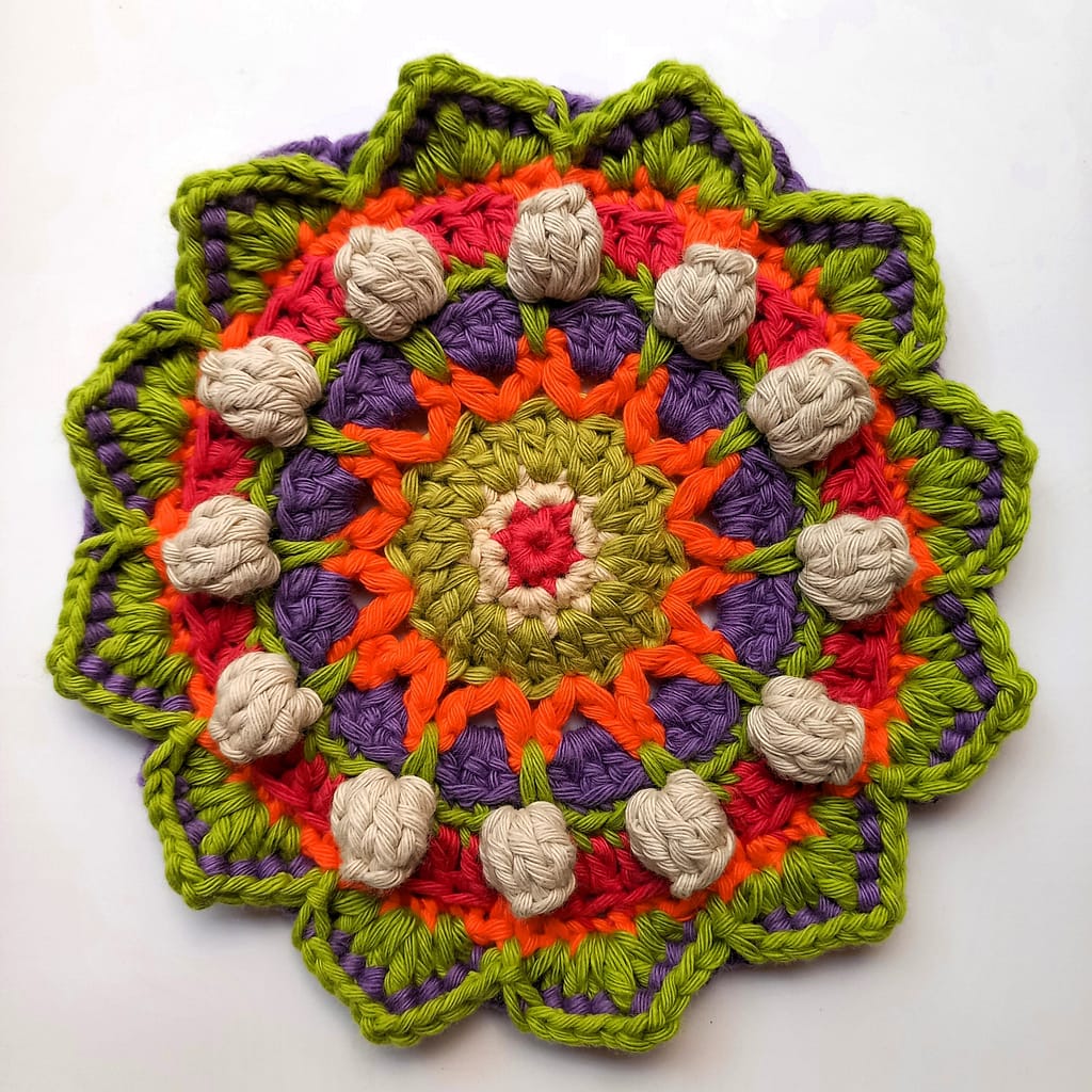 round 1 of the mandala completed