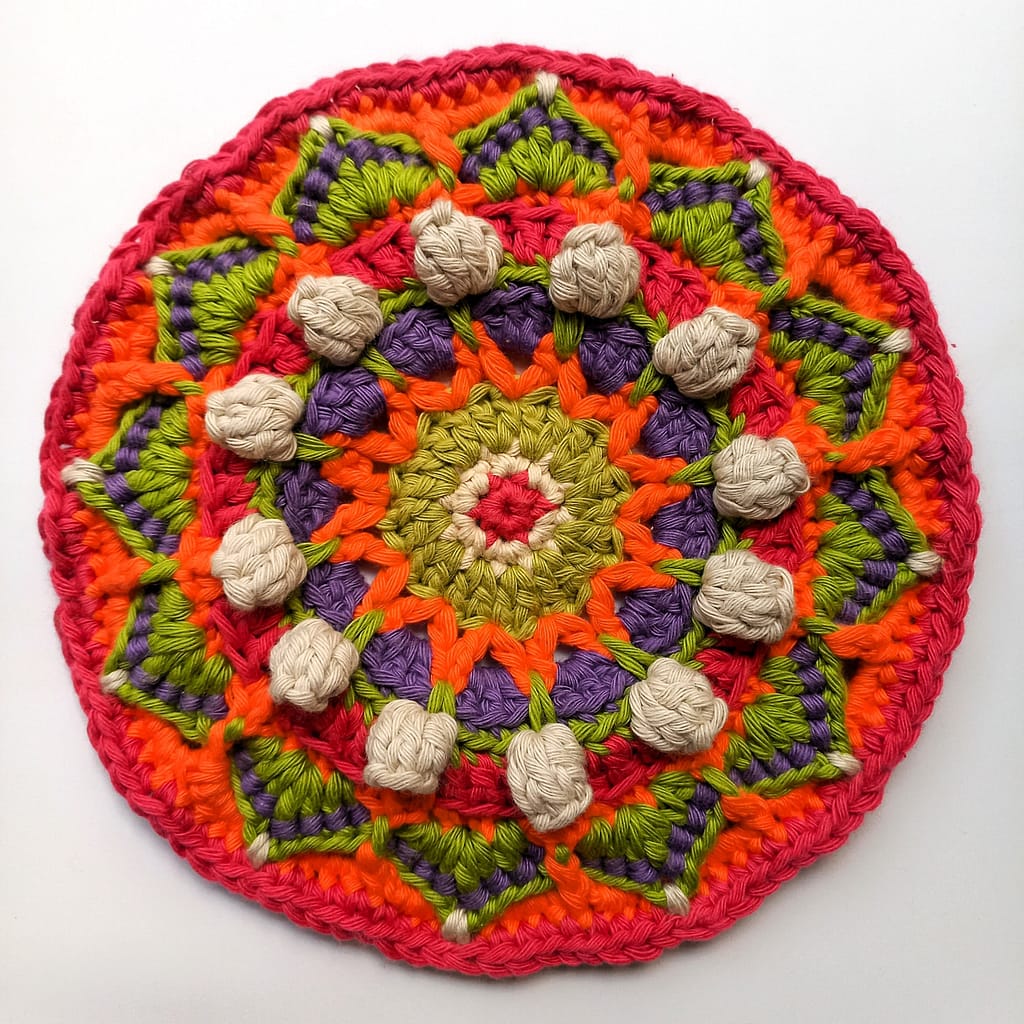 Free Crochet Mandala Pattern - Anna's Mandala - Best Crochet Life