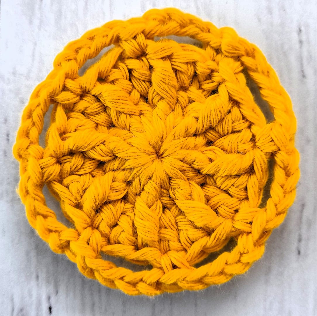 round 3 of crochet pattern