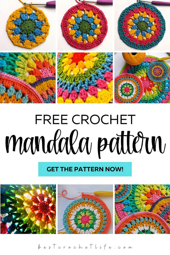 Free Crochet Mandala Pattern - Frank - Best Crochet Life