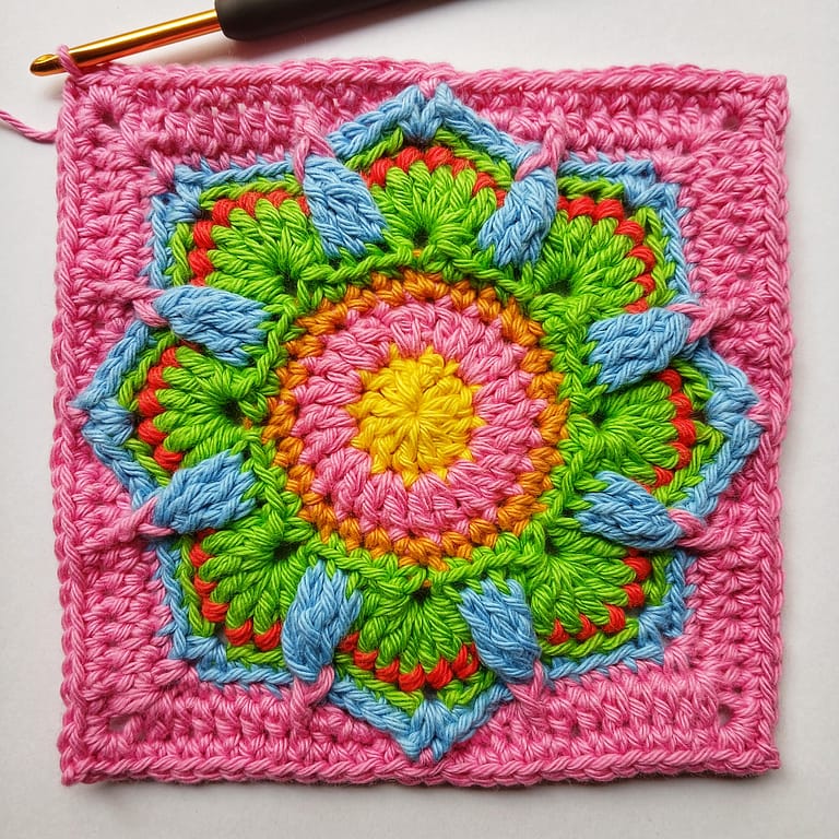 Free Granny Square Pattern – Just Breathe